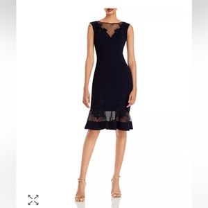 Aidan Mattox Navy Dress Size 8